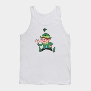 Lucky the Leprechaun Tank Top